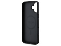 Guess Saffiano Classic Logo MagSafe case for iPhone 16 - black Guess Saffiano Classic Logo MagSafe case for iPhone 16 - black