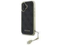 Guess 4G Charms Collection case for iPhone 16 Plus - black Guess 4G Charms Collection case for iPhone 16 Plus - black