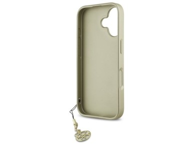 Guess 4G Charms Collection case for iPhone 16 - black Guess 4G Charms Collection case for iPhone 16 - black