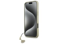 Capa Guess 4G Charms Collection para iPhone 16 - marrom Capa Guess 4G Charms Collection para iPhone 16 - marrom