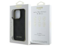 Capa Guess 4G Charms Collection para iPhone 16 Pro - preta Capa Guess 4G Charms Collection para iPhone 16 Pro - preta