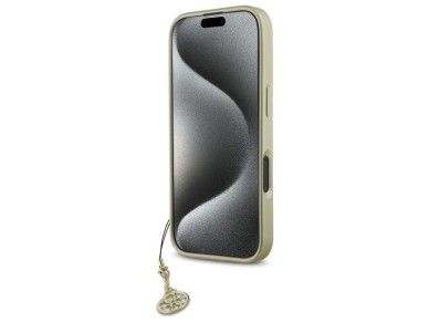 Guess 4G Charms Collection case for iPhone 16 Pro Max - black Guess 4G Charms Collection case for iPhone 16 Pro Max - black