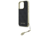 Funda Guess 4G Charms Collection para iPhone 16 Pro Max - negra Funda Guess 4G Charms Collection para iPhone 16 Pro Max - negra
