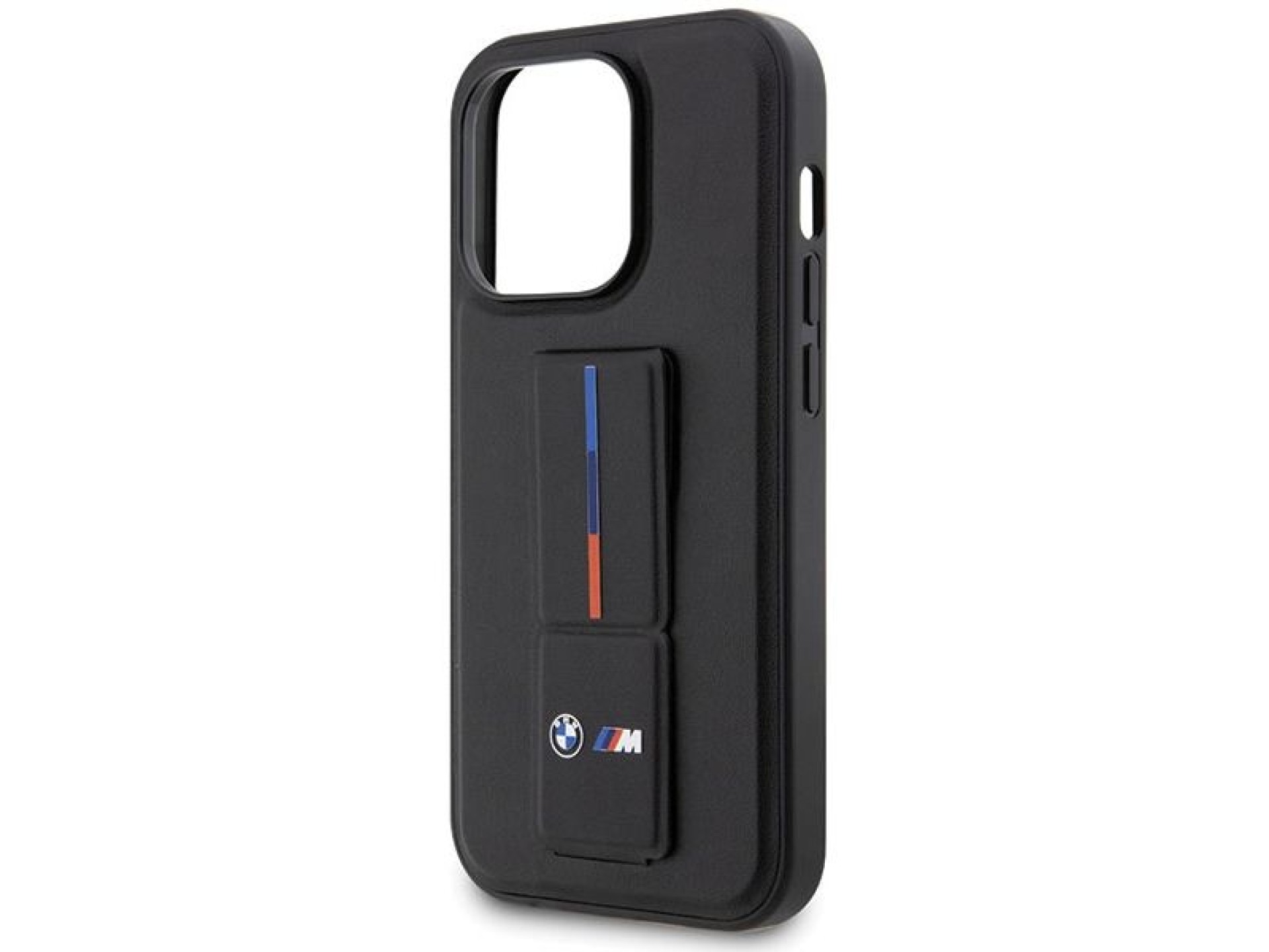 Capa rígida preta/preta com estampa a quente BMW BMHCP14X22GSLK para iPhone 14 Pro Max 6.7