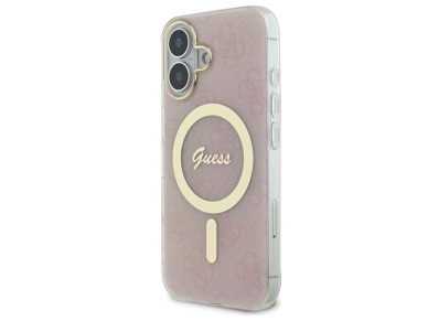 Guess IML 4G MagSafe iPhone 16 Plus Case - Pink Guess IML 4G MagSafe iPhone 16 Plus Case - Pink