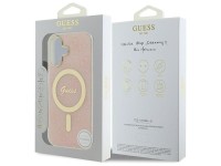 Guess IML 4G MagSafe iPhone 16 Plus Case - Pink Guess IML 4G MagSafe iPhone 16 Plus Case - Pink