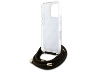 Capa Guess Crossbody Cord 4G Print para iPhone 16 Pro Max - Marrom Capa Guess Crossbody Cord 4G Print para iPhone 16 Pro Max - Marrom