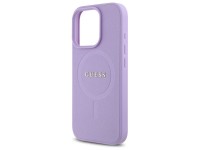 Guess Saffiano MagSafe case for iPhone 16 Pro - purple Guess Saffiano MagSafe case for iPhone 16 Pro - purple