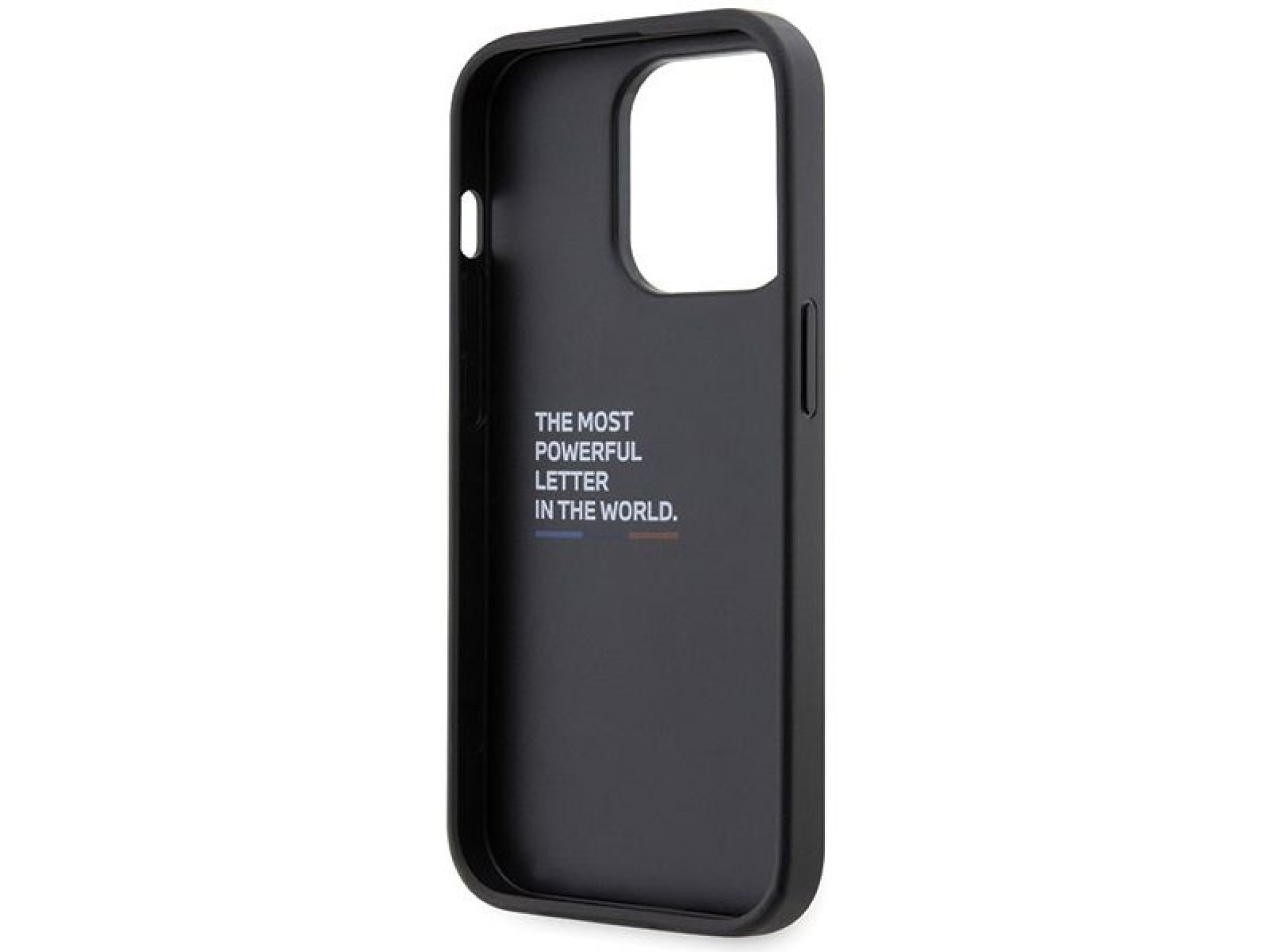 Capa rígida preta/preta com estampa a quente BMW BMHCP14X22GSLK para iPhone 14 Pro Max 6.7