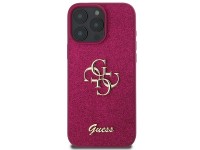 Capa Guess Glitter Script Big 4G para iPhone 16 Pro - Roxa Capa Guess Glitter Script Big 4G para iPhone 16 Pro - Roxa
