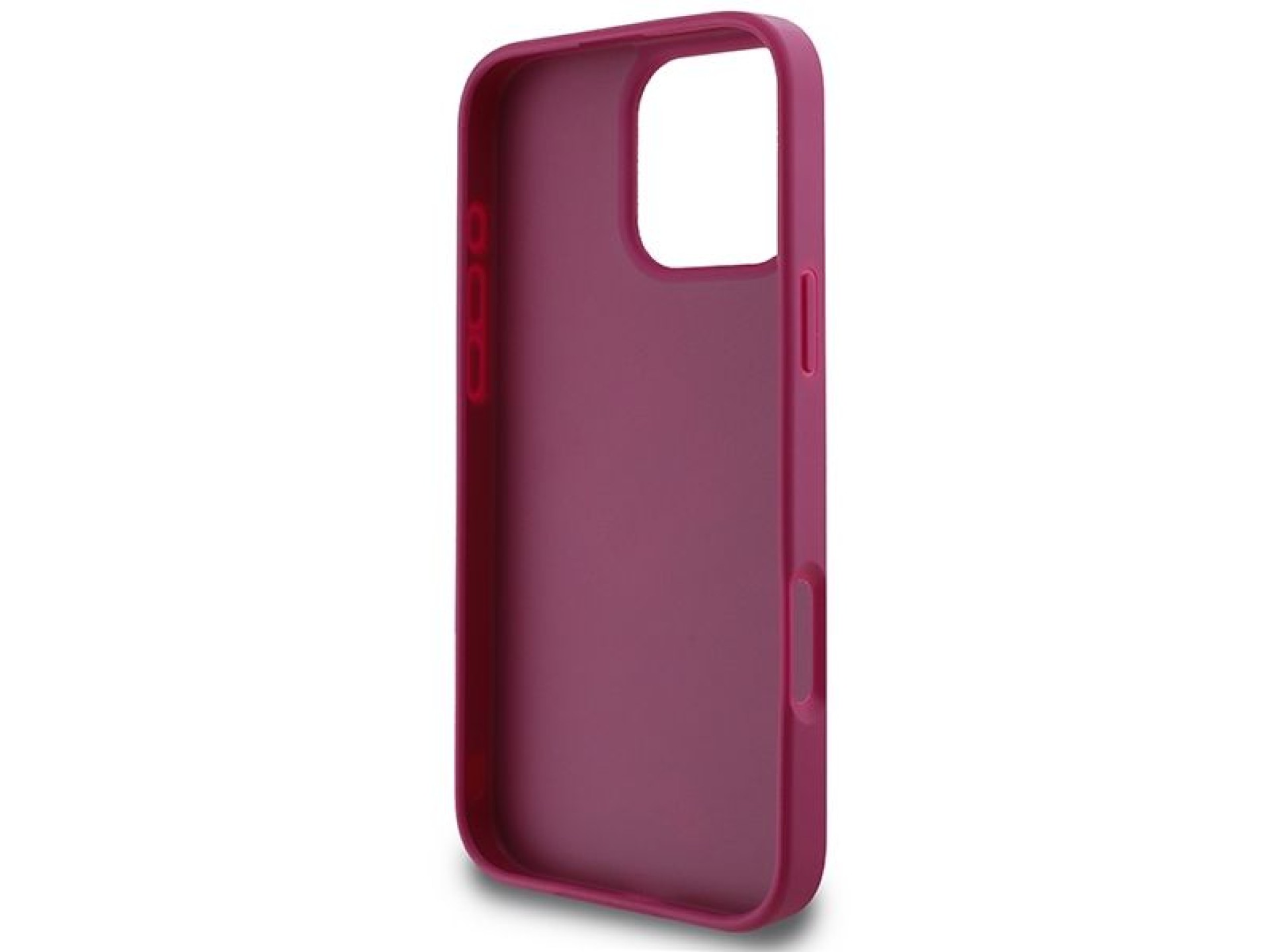 Capa Guess Glitter Script Big 4G para iPhone 16 Pro - Roxa