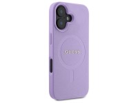 Funda Guess Saffiano MagSafe para iPhone 16 - Morada Funda Guess Saffiano MagSafe para iPhone 16 - Morada