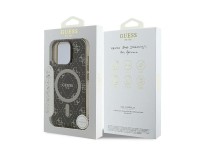 Capa Guess IML 4G com fundo MagSafe para iPhone 16 Pro Max - Marrom Capa Guess IML 4G com fundo MagSafe para iPhone 16 Pro Max - Marrom