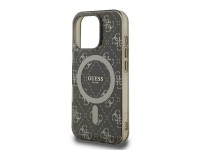 Capa Guess IML 4G com fundo MagSafe para iPhone 16 Pro Max - Marrom Capa Guess IML 4G com fundo MagSafe para iPhone 16 Pro Max - Marrom