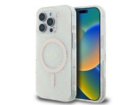 Guess IML 4G Background MagSafe iPhone 16 Pro Case - White Guess IML 4G Background MagSafe iPhone 16 Pro Case - White