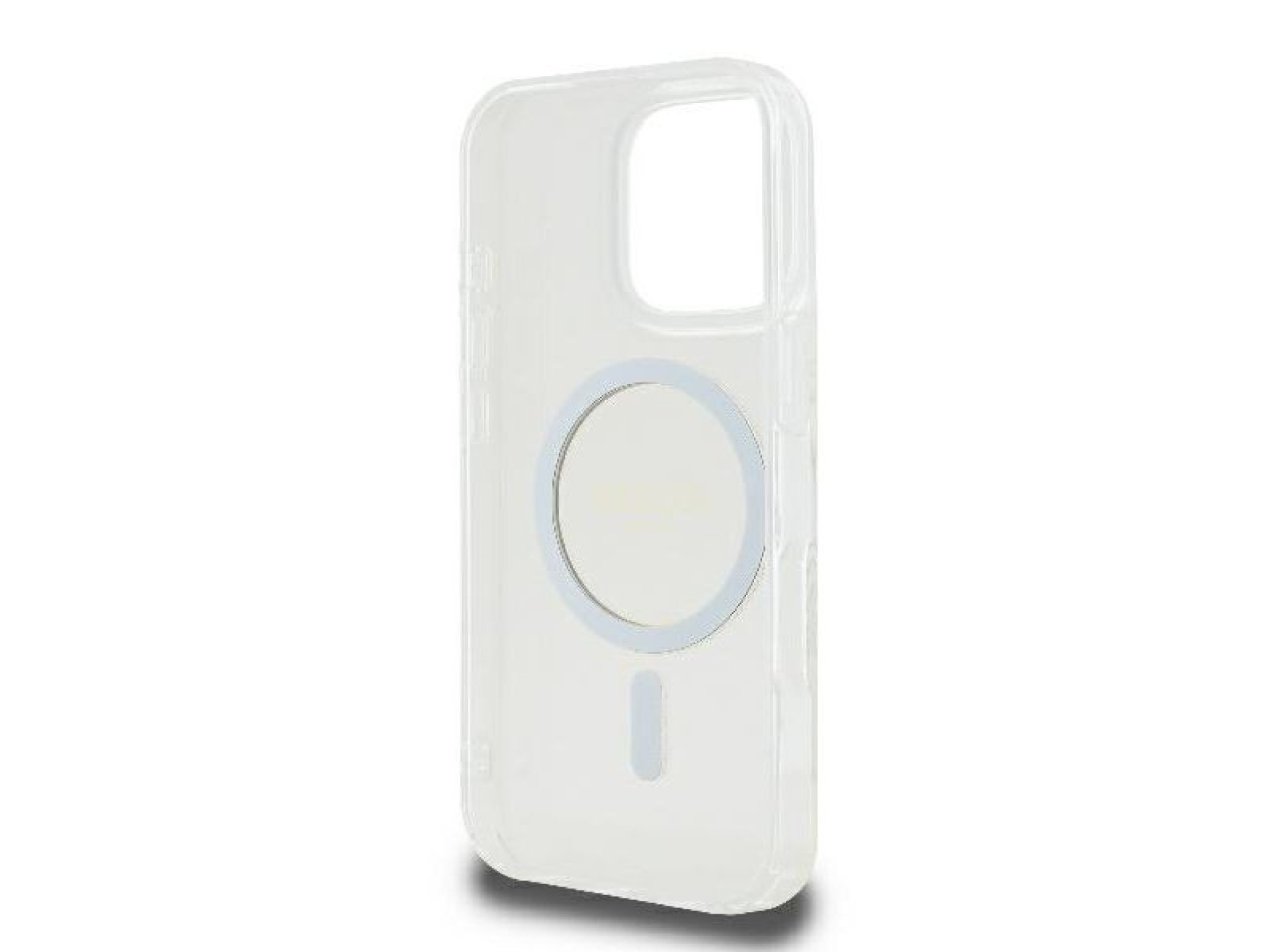 Funda rígida transparente Guess GUHMP16LHFGERET para iPhone 16 Pro de 6,3