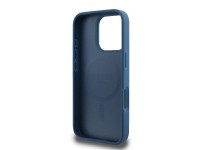 Capa Guess 4G Ring Classic Logo MagSafe para iPhone 16 Pro - Azul Capa Guess 4G Ring Classic Logo MagSafe para iPhone 16 Pro - Azul