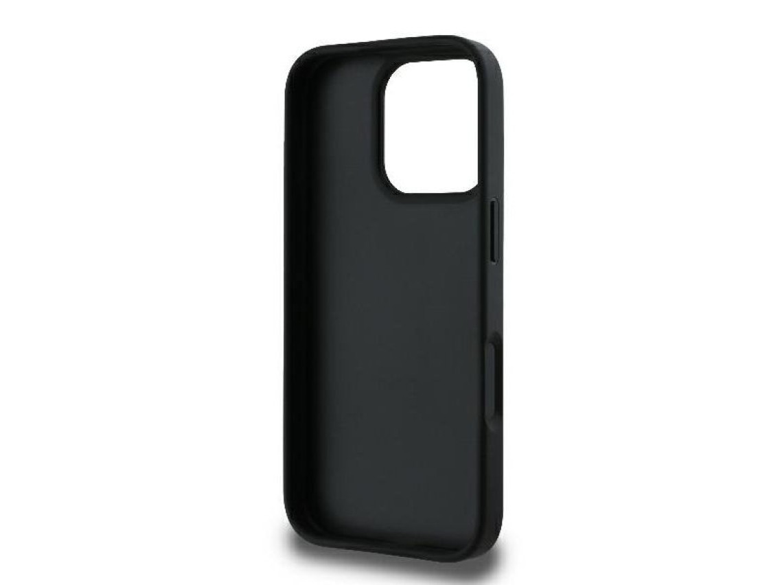 Guess 4G Big Logo iPhone 16 Pro Max Case - Black