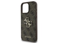 Capa Guess 4G com logo grande para iPhone 16 Pro Max - Marrom Capa Guess 4G com logo grande para iPhone 16 Pro Max - Marrom