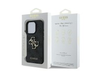Guess 4G Big Logo iPhone 16 Pro Max Case - Black Guess 4G Big Logo iPhone 16 Pro Max Case - Black