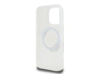 Guess IML Flowers Wreath MagSafe Case for iPhone 16 Pro - Clear Guess IML Flowers Wreath MagSafe Case for iPhone 16 Pro - Clear