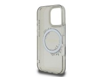 Funda Guess IML Flowers Wreath MagSafe para iPhone 16 Pro - Negra Funda Guess IML Flowers Wreath MagSafe para iPhone 16 Pro - Negra