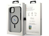 BMW Signature MagSafe Case for iPhone 14 Plus/15 Plus - Black BMW Signature MagSafe Case for iPhone 14 Plus/15 Plus - Black