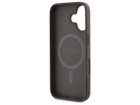 Capa Guess 4G Ring Classic Logo MagSafe para iPhone 16 - Marrom Capa Guess 4G Ring Classic Logo MagSafe para iPhone 16 - Marrom