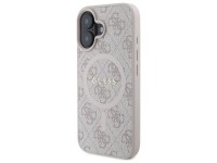 Capa Guess 4G Ring Classic Logo MagSafe para iPhone 16 - Rosa Capa Guess 4G Ring Classic Logo MagSafe para iPhone 16 - Rosa