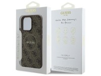Funda Guess 4G Ring Classic Logo MagSafe para iPhone 16 Pro Max - Marrón Funda Guess 4G Ring Classic Logo MagSafe para iPhone 16 Pro Max - Marrón