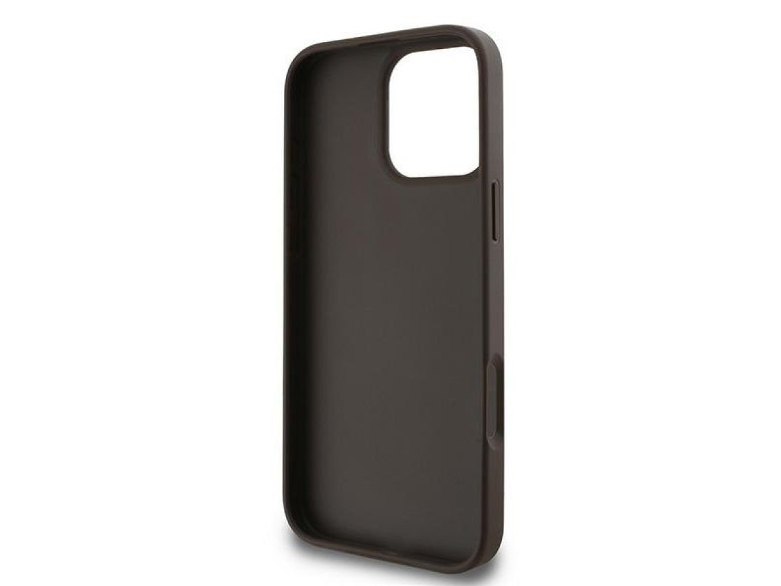 Guess 4G Big Logo Case for iPhone 16 Pro - Brown