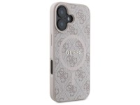 Capa Guess 4G Ring Classic Logo MagSafe para iPhone 16 - Rosa Capa Guess 4G Ring Classic Logo MagSafe para iPhone 16 - Rosa