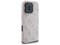 Guess 4G Ring Classic Logo MagSafe Case for iPhone 16 Pro Max - Pink Guess 4G Ring Classic Logo MagSafe Case for iPhone 16 Pro Max - Pink