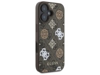 Guess 4G Printed Stripes MagSafe iPhone 16 Case - Brown Guess 4G Printed Stripes MagSafe iPhone 16 Case - Brown