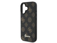 Capa Guess Peony Script MagSafe para iPhone 16 Plus - Preta Capa Guess Peony Script MagSafe para iPhone 16 Plus - Preta