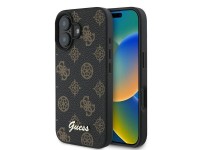 Capa Guess Peony Script MagSafe para iPhone 16 Plus - Preta Capa Guess Peony Script MagSafe para iPhone 16 Plus - Preta