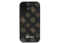 Capa Guess Peony Script MagSafe para iPhone 16 Plus - Preta Capa Guess Peony Script MagSafe para iPhone 16 Plus - Preta