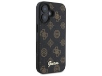 Guess Peony Script MagSafe iPhone 16 Case - Black Guess Peony Script MagSafe iPhone 16 Case - Black