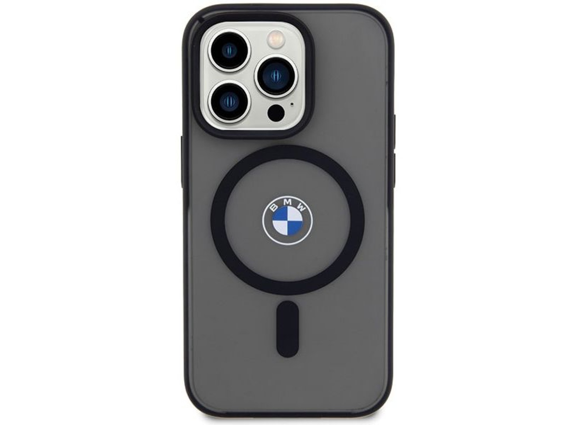 Capa MagSafe BMW Signature para iPhone 14 Pro - Preta