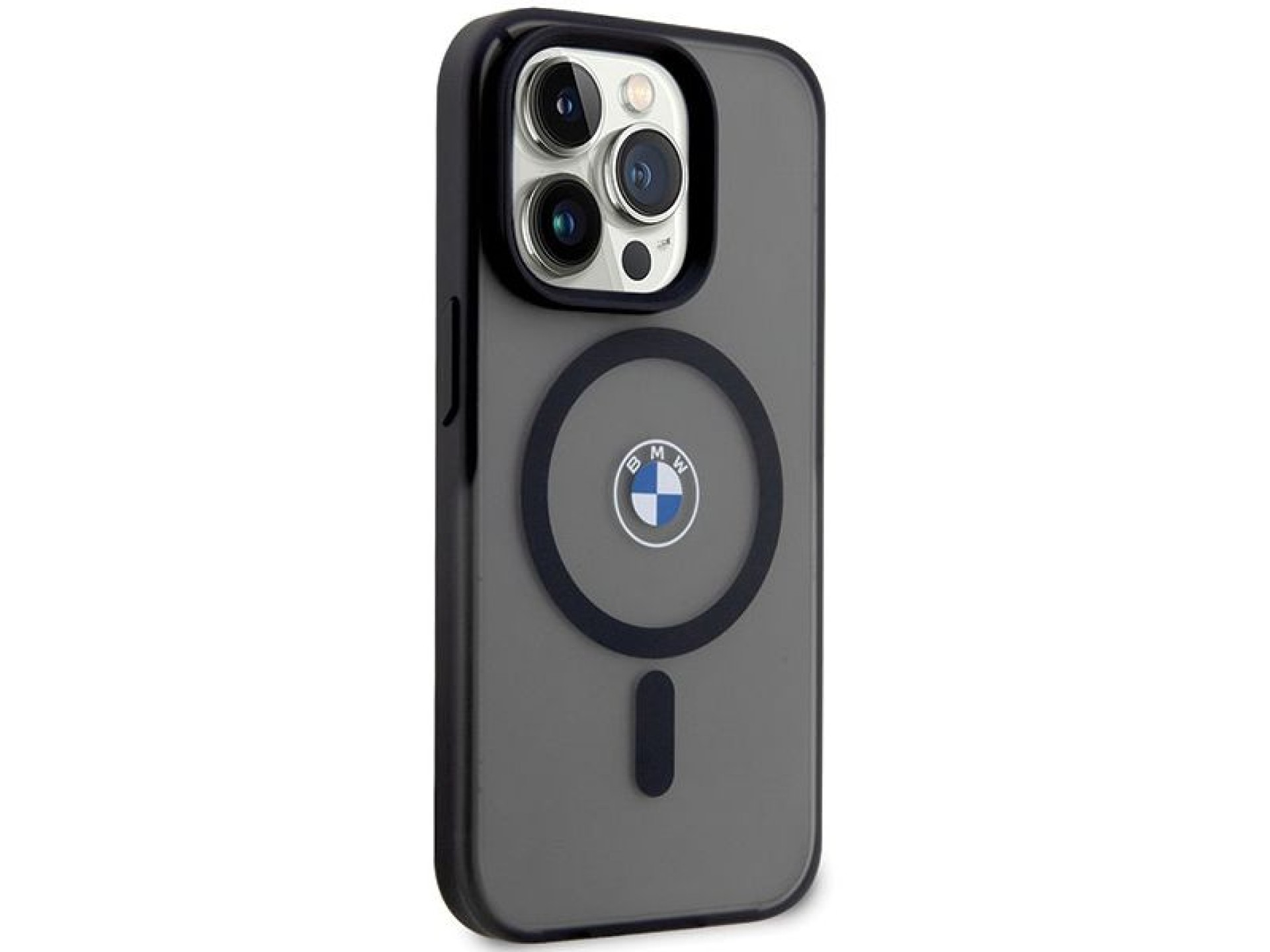 Capa MagSafe BMW Signature para iPhone 14 Pro - Preta
