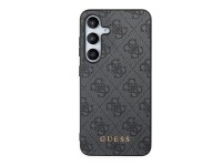 Capa Guess 4G Metal com Logo Dourado para Samsung Galaxy A35 - preta Capa Guess 4G Metal com Logo Dourado para Samsung Galaxy A35 - preta