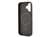 Capa Guess 4G Ring Classic Logo MagSafe para iPhone 16 Plus - Marrom Capa Guess 4G Ring Classic Logo MagSafe para iPhone 16 Plus - Marrom
