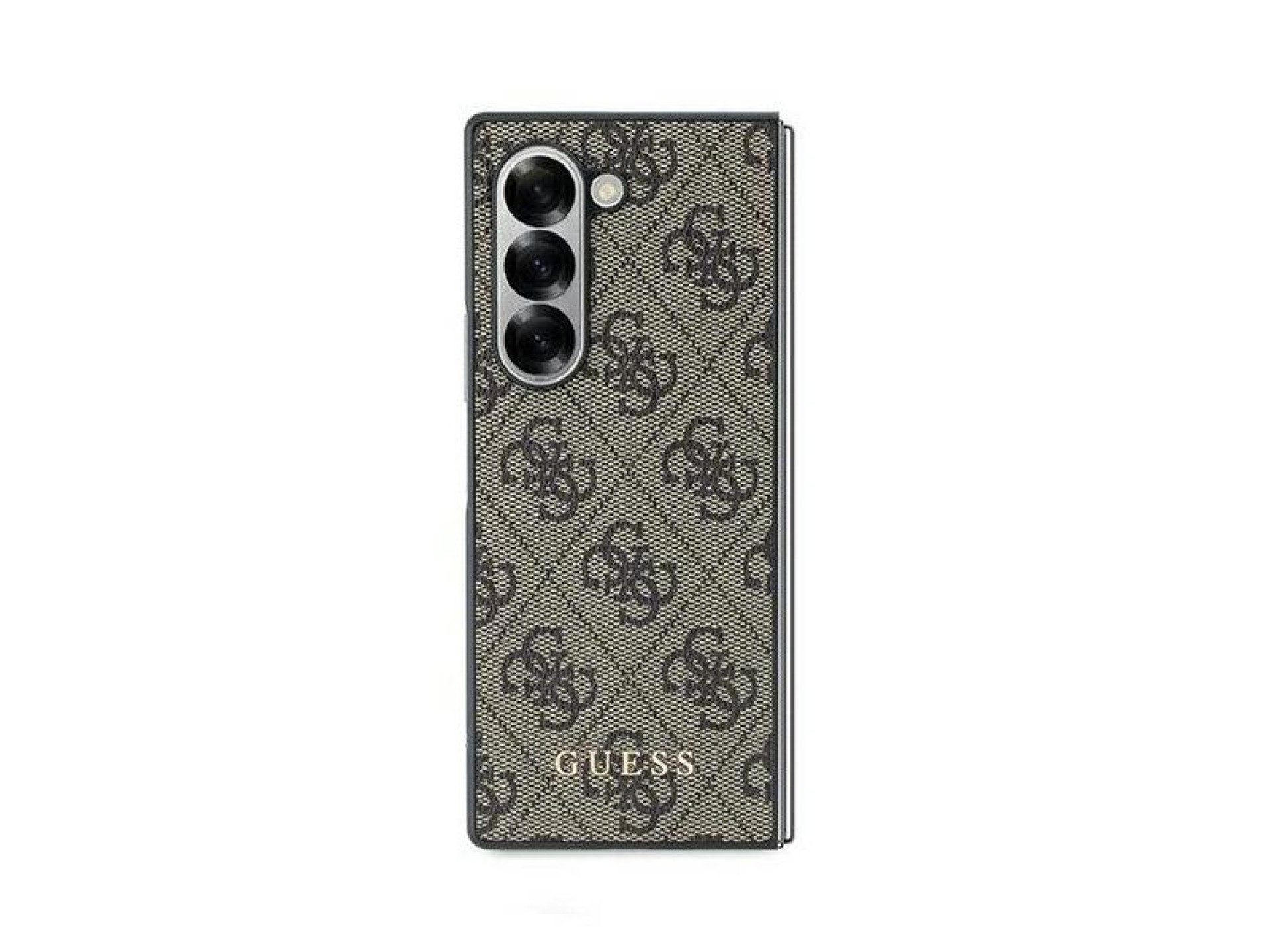 Guess 4G Case for Samsung Galaxy Z Fold 6 - Brown