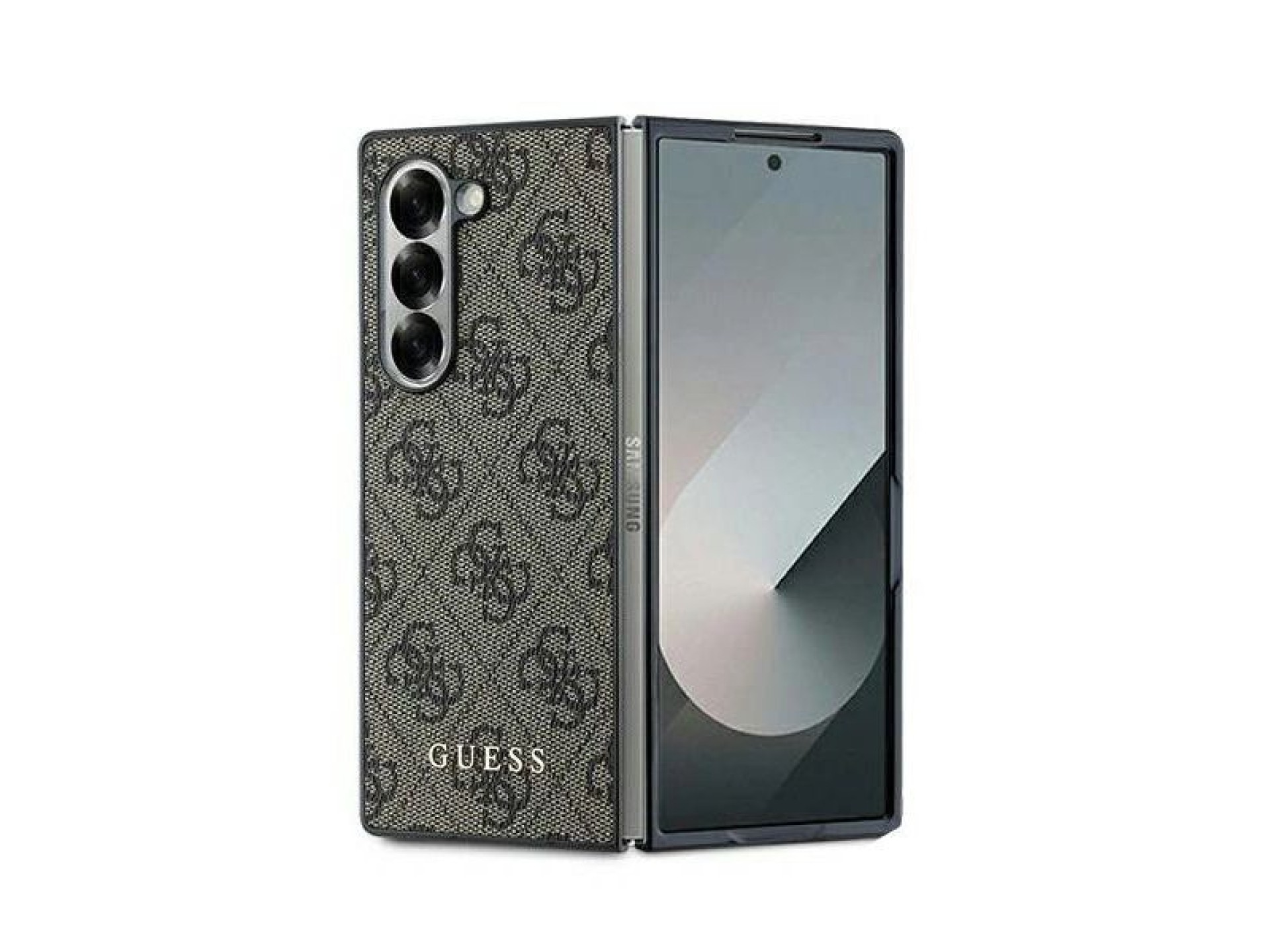 Guess 4G Case for Samsung Galaxy Z Fold 6 - Brown