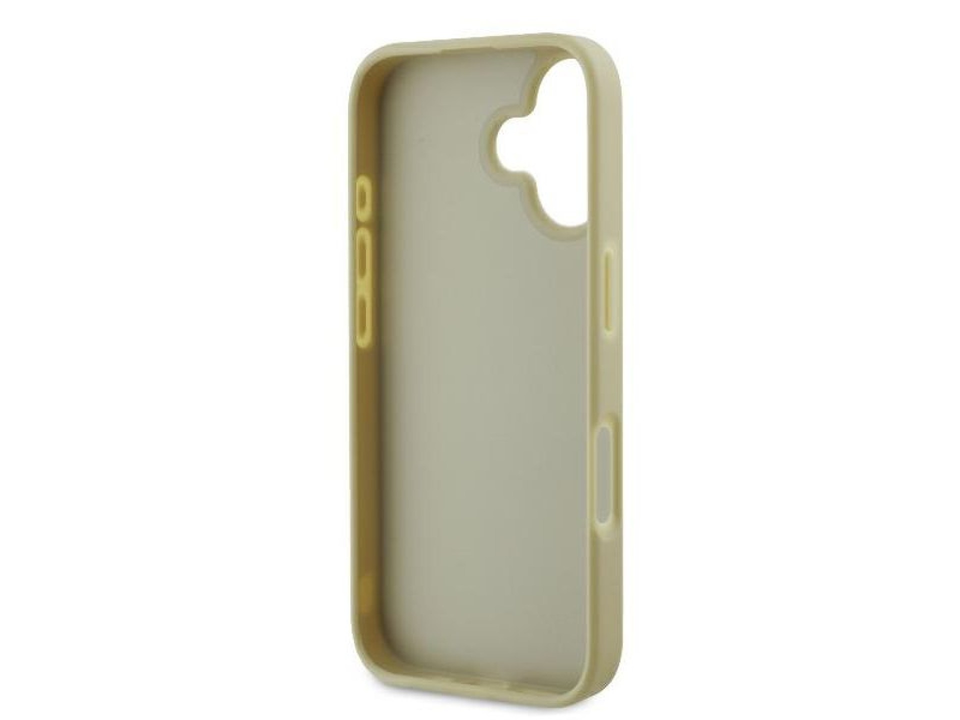 Guess Fixed Glitter Big 4G Case for iPhone 16 Plus - Gold