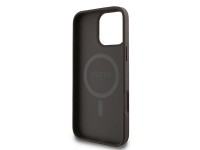 Capa Guess 4G Ring Classic Logo MagSafe para iPhone 16 Pro - Marrom Capa Guess 4G Ring Classic Logo MagSafe para iPhone 16 Pro - Marrom