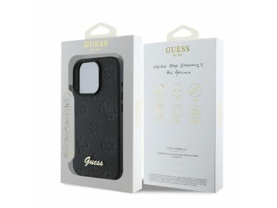Guess 4G Classic Case for iPhone 16 Pro Max - Black
