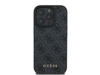 Capa Guess 4G Classic para iPhone 16 Pro Max - Preta Capa Guess 4G Classic para iPhone 16 Pro Max - Preta