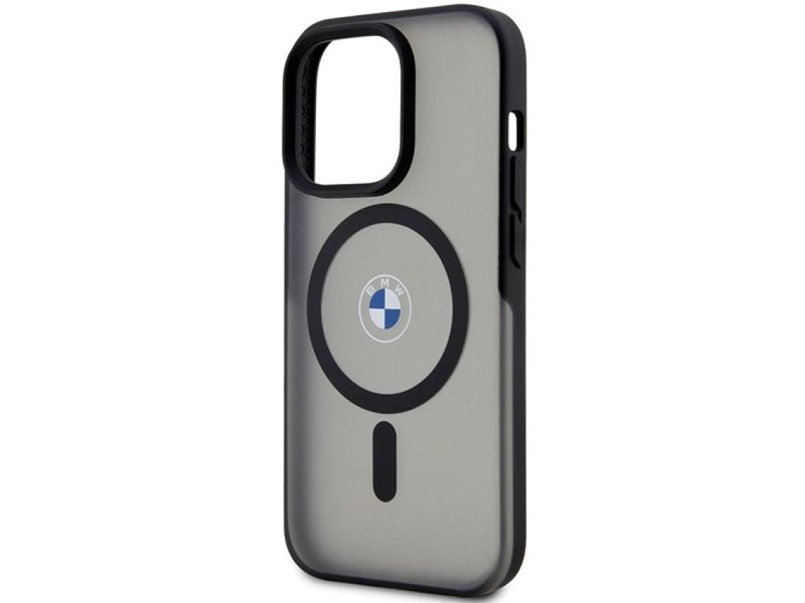 Capa MagSafe BMW Signature para iPhone 14 Pro - Preta