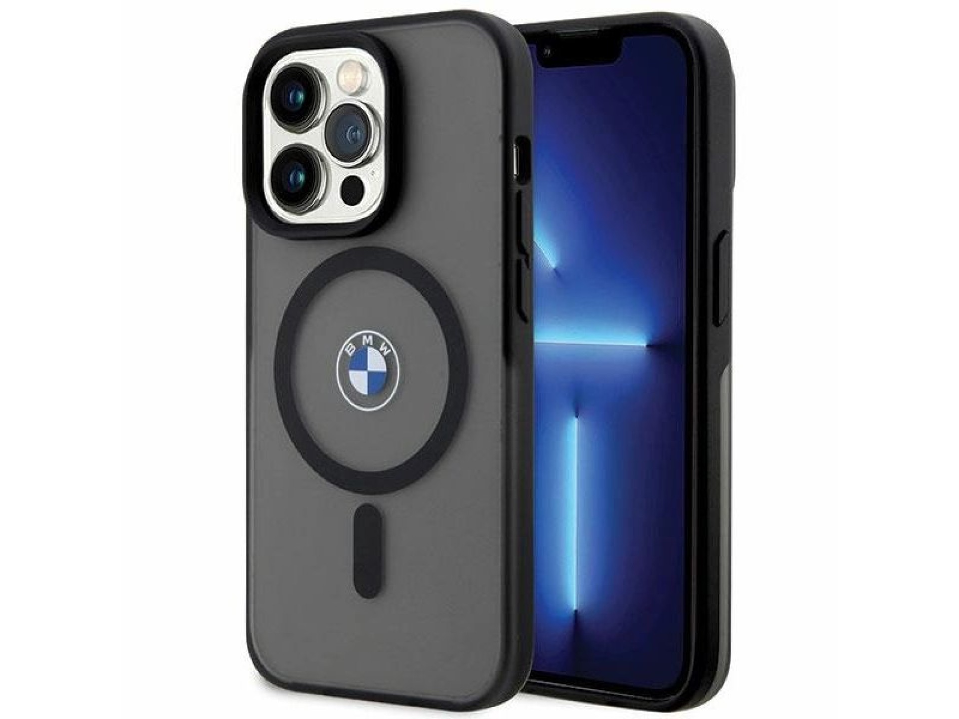 Funda BMW Signature MagSafe para iPhone 14 Pro Max - Negra